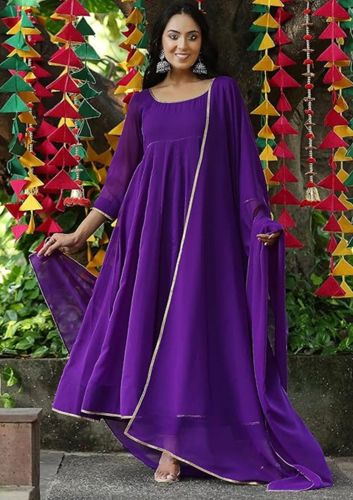 Desinger Formal Anarkali Gown With pant and Dupatta Set
